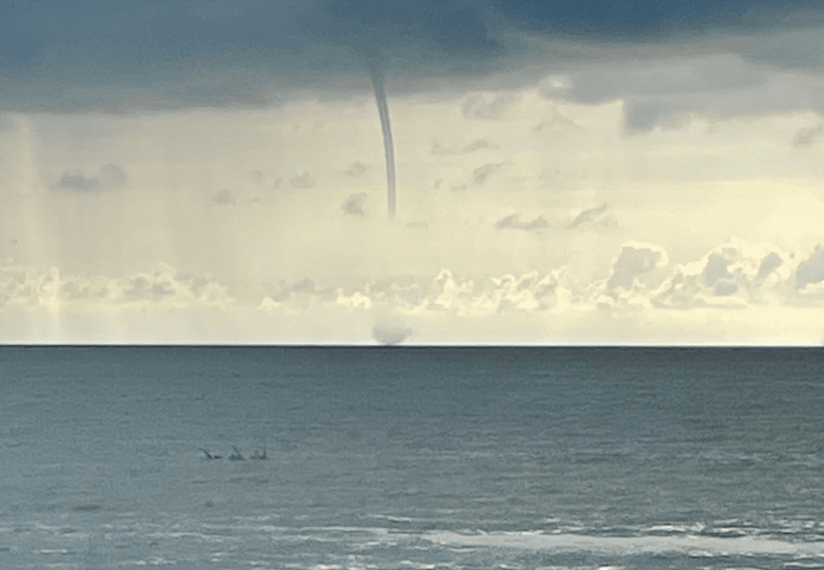 Cyclone in Puerto Vallarta, Mexico.